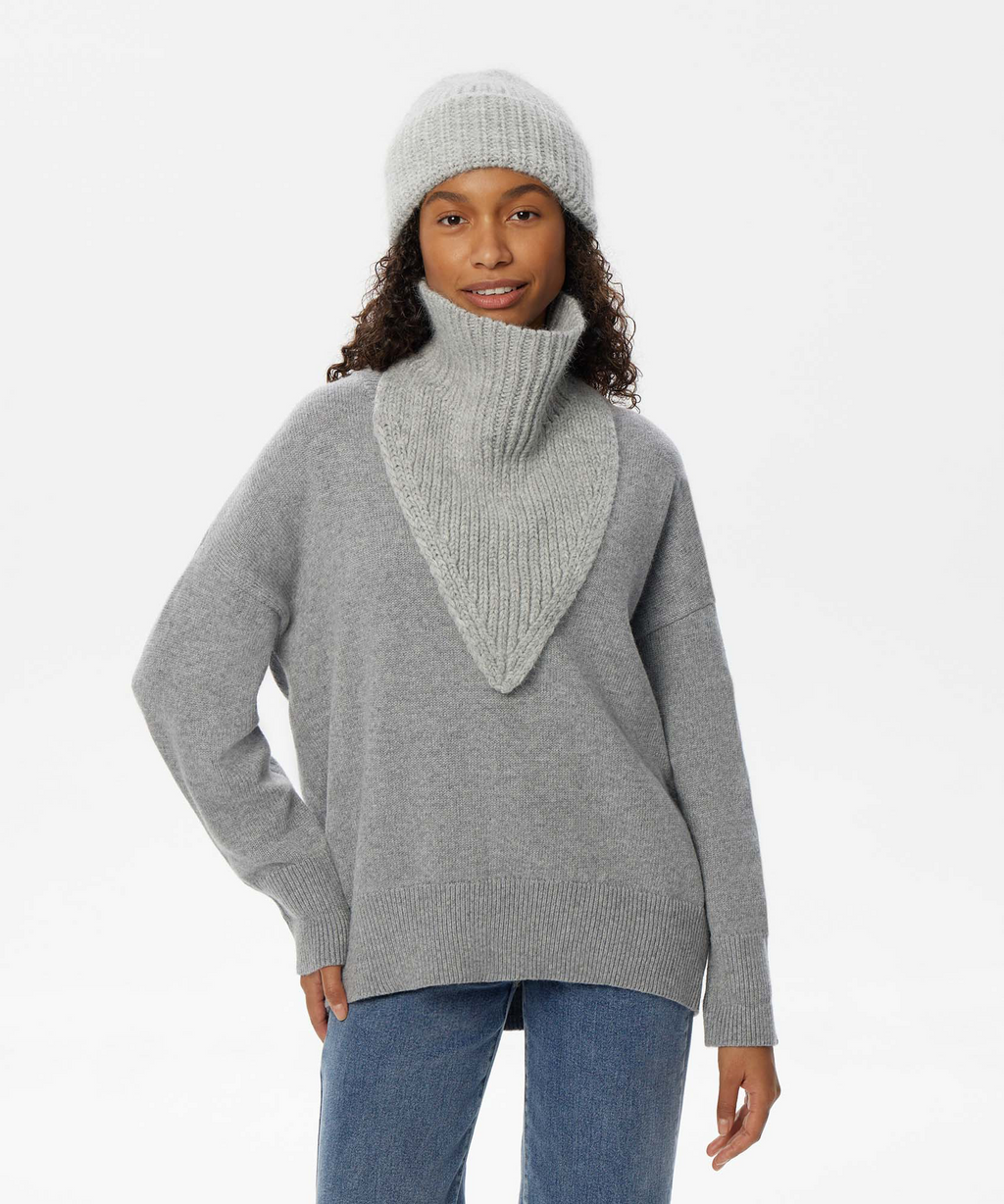 Gorro de Punto + Cuello Bandana | Set Invierno Unisex