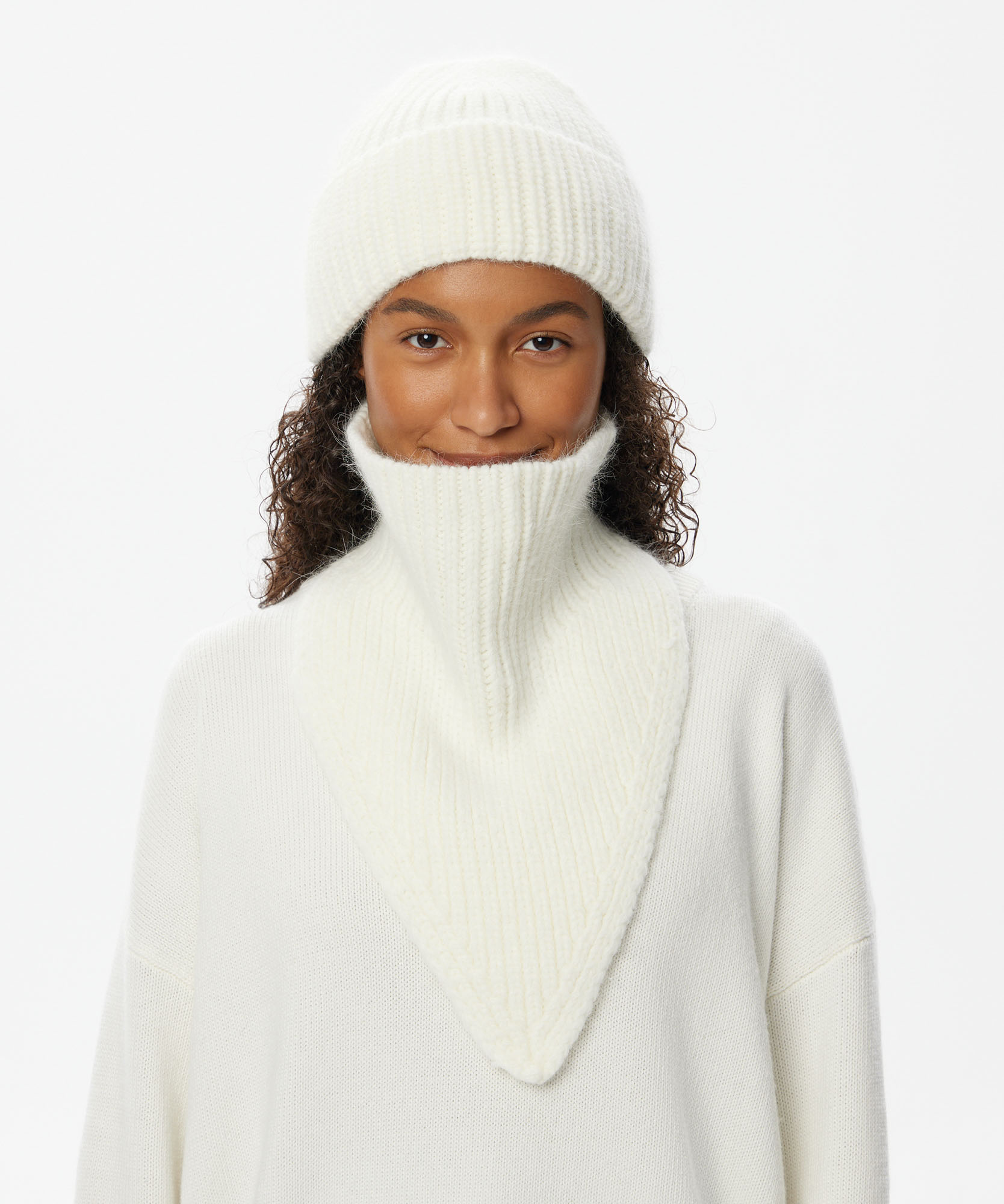 Gorro de Punto + Cuello Bandana | Set Invierno Unisex