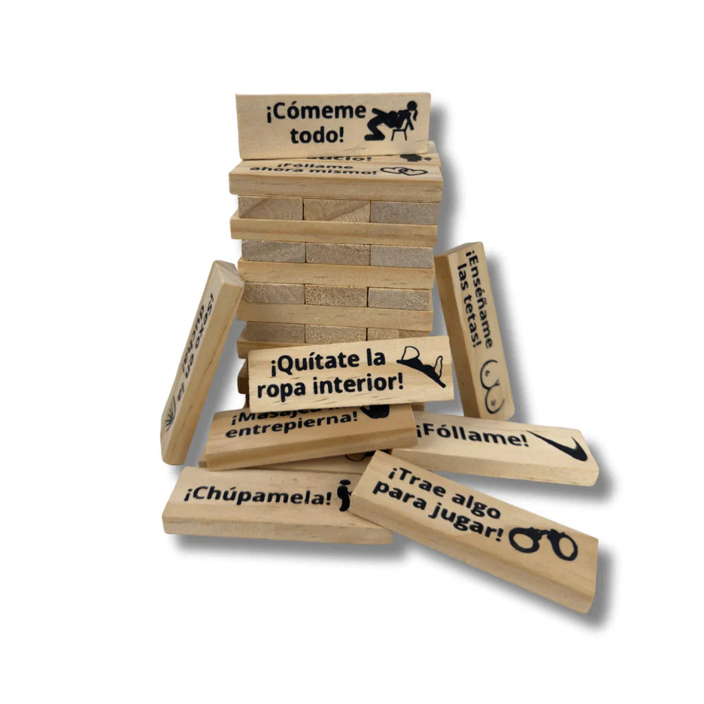 Torre de bloques x 30 fichas