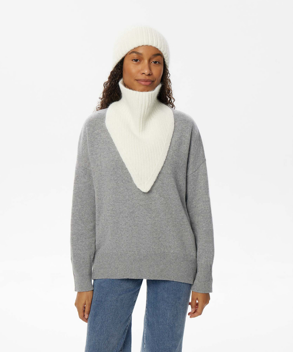 Gorro de Punto + Cuello Bandana | Set Invierno Unisex