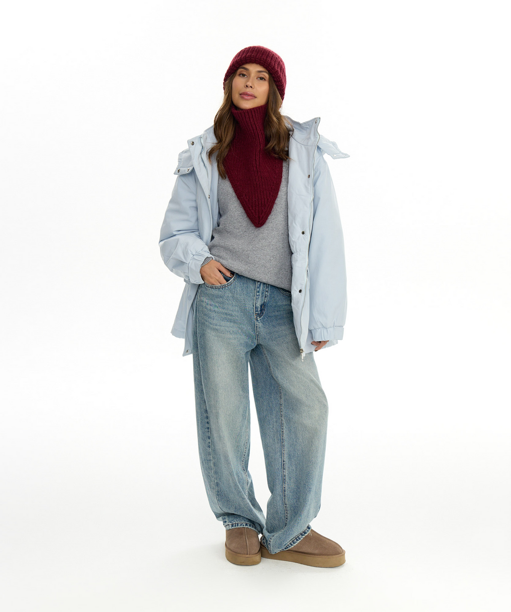 Gorro de Punto + Cuello Bandana | Set Invierno Unisex