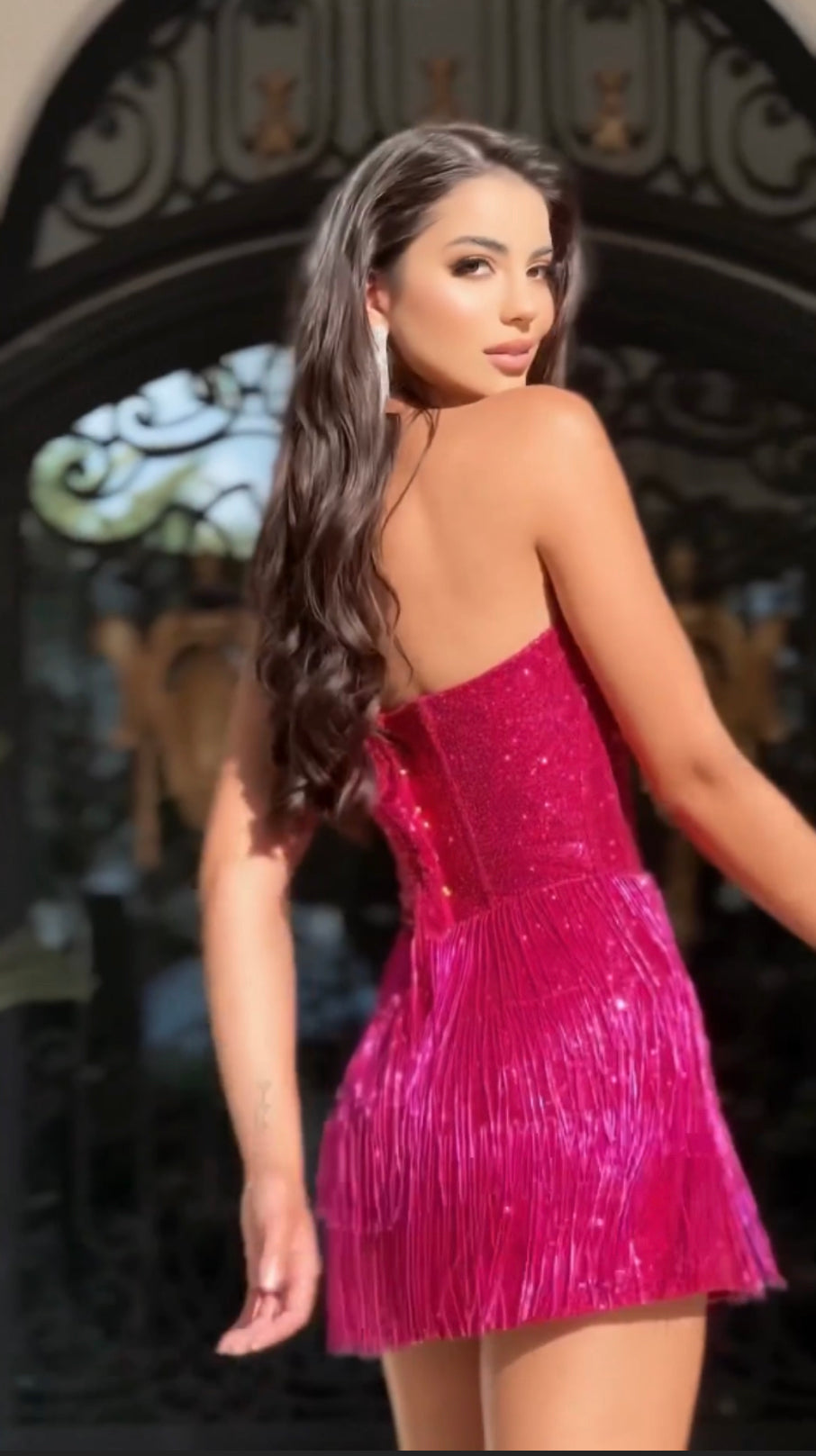 vestido corto selenne