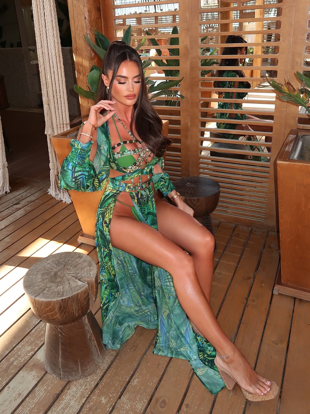 Bikini + kimono 3 piezas