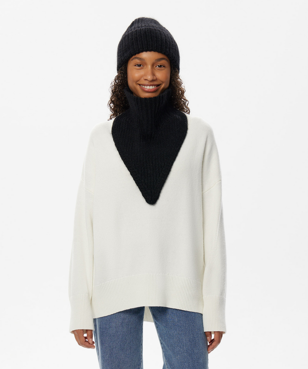 Gorro de Punto + Cuello Bandana | Set Invierno Unisex