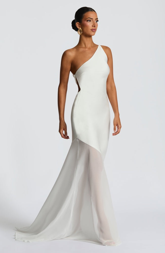 vestido ivory