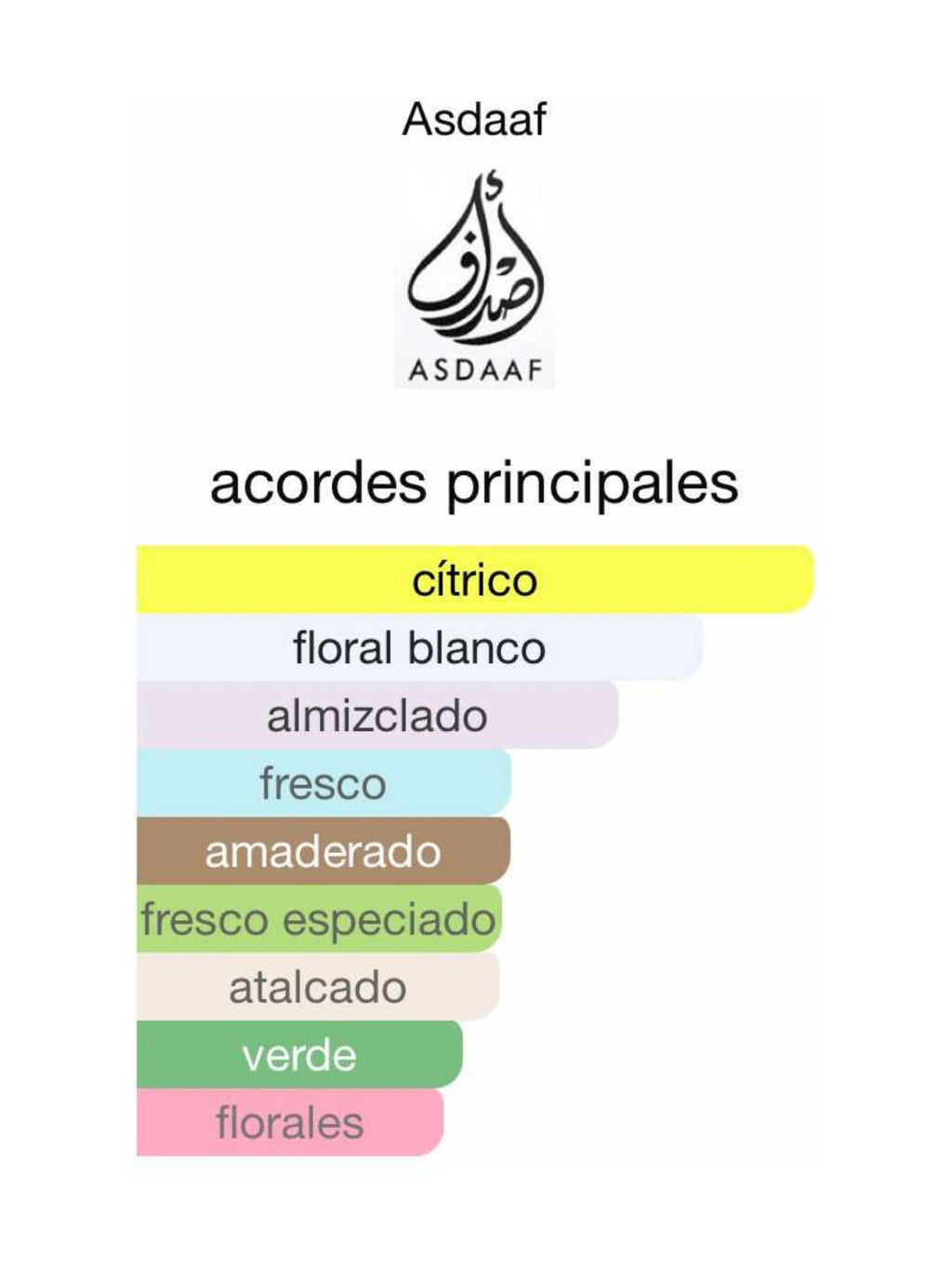 PERFUME AMEERAT AL ARAB DE ASDAAF 100 ML