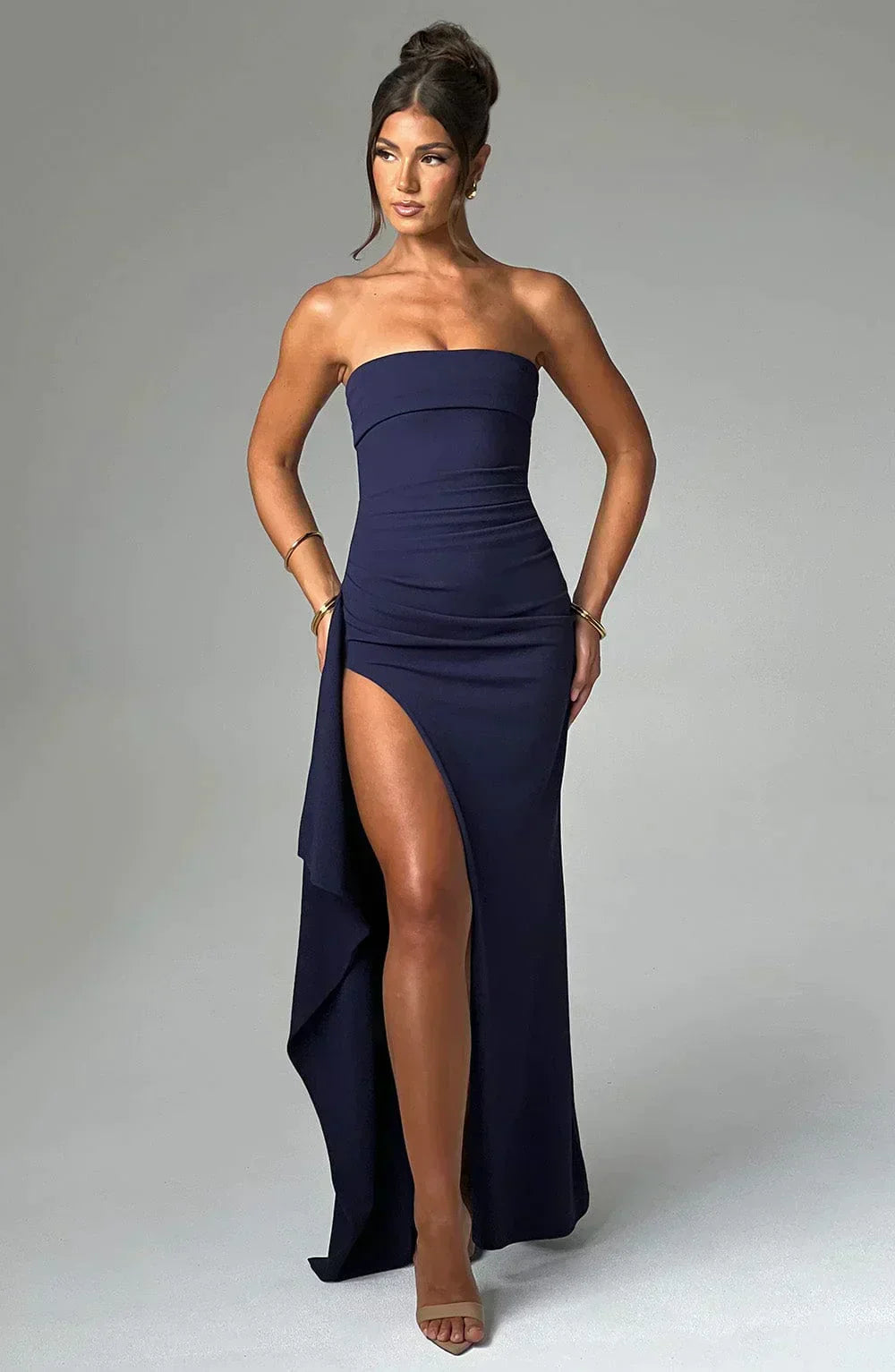 vestido largo zafira