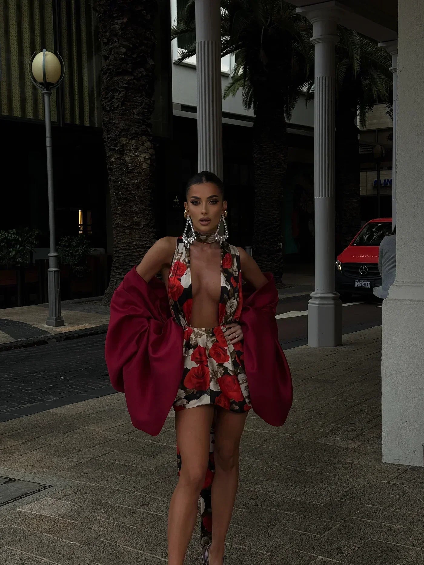 vestido corto rosalina