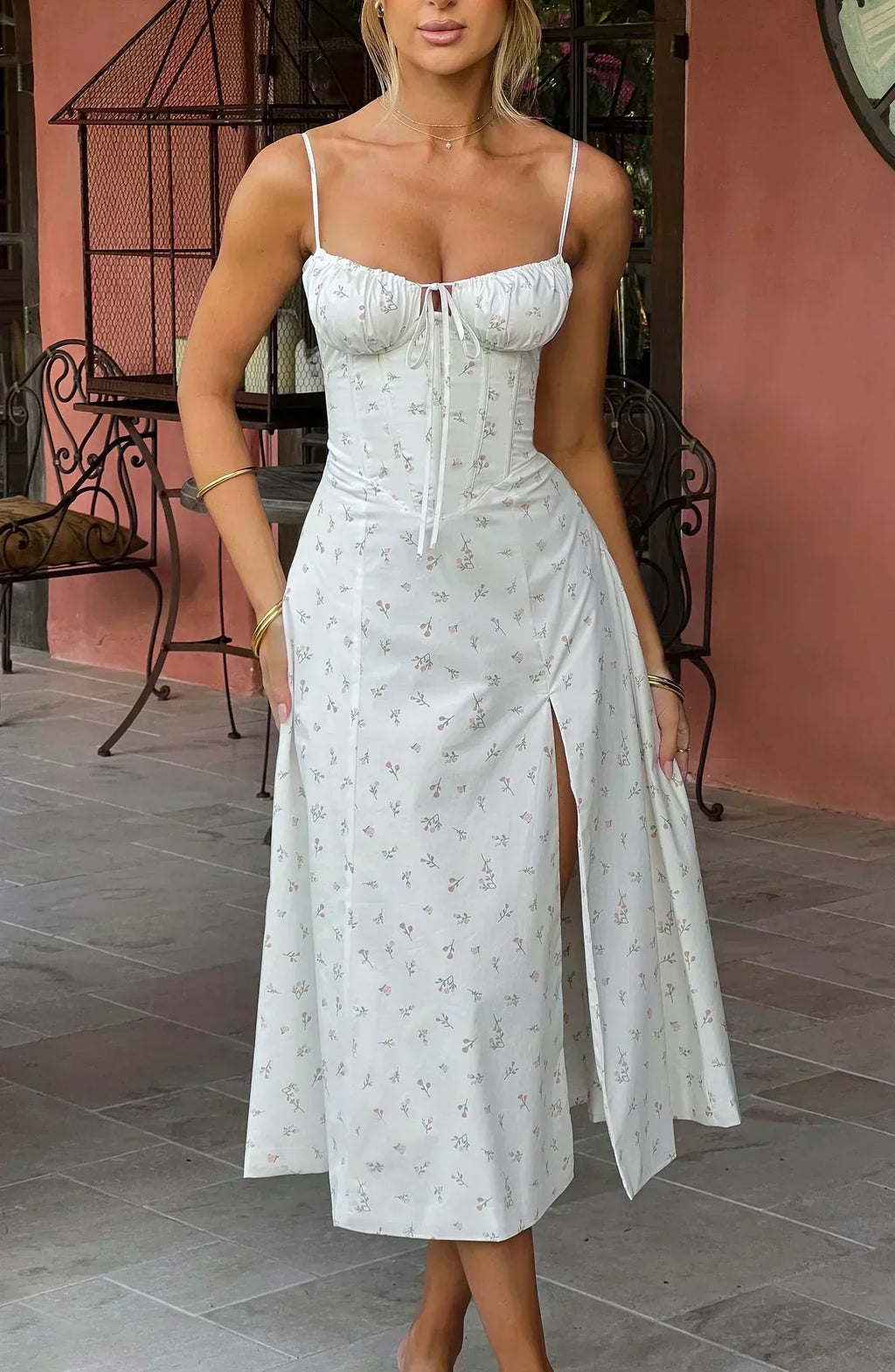 vestido largo deanna