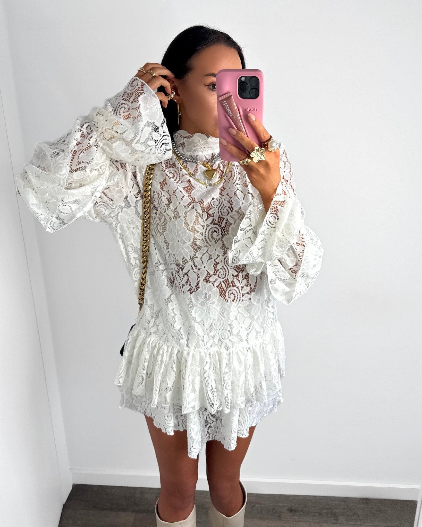 Blusa louise blanca