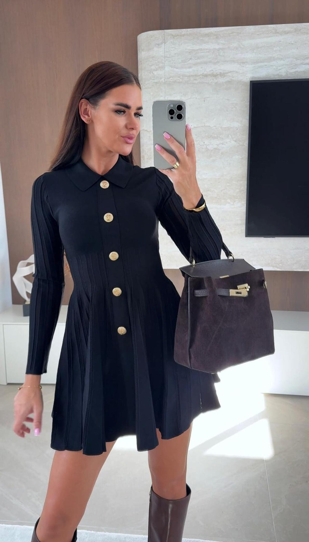 Vestido Gweene negro