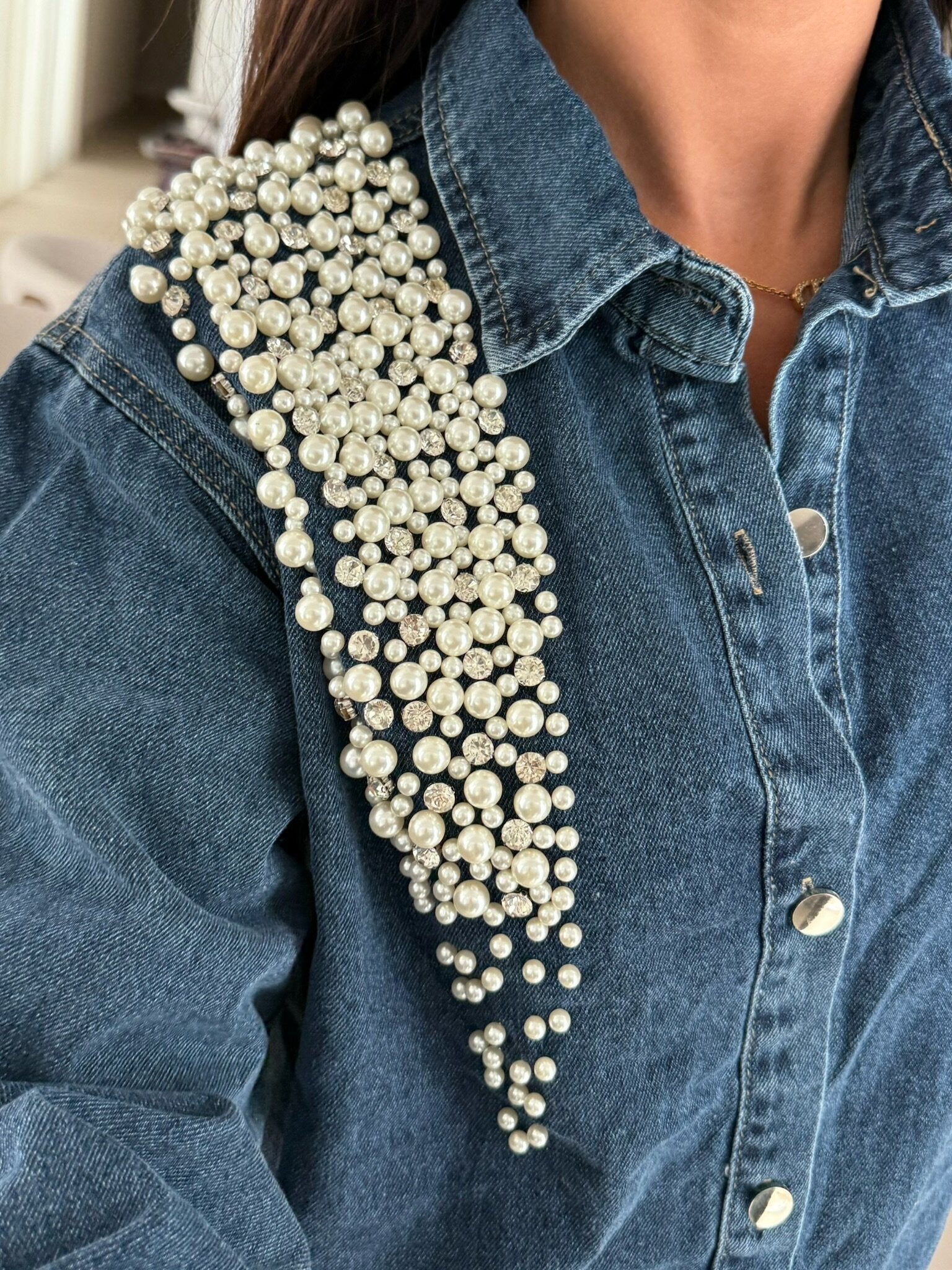 Camisa pearls