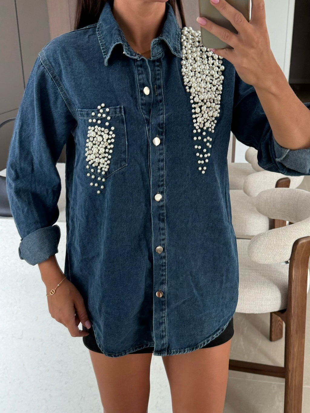 Camisa pearls