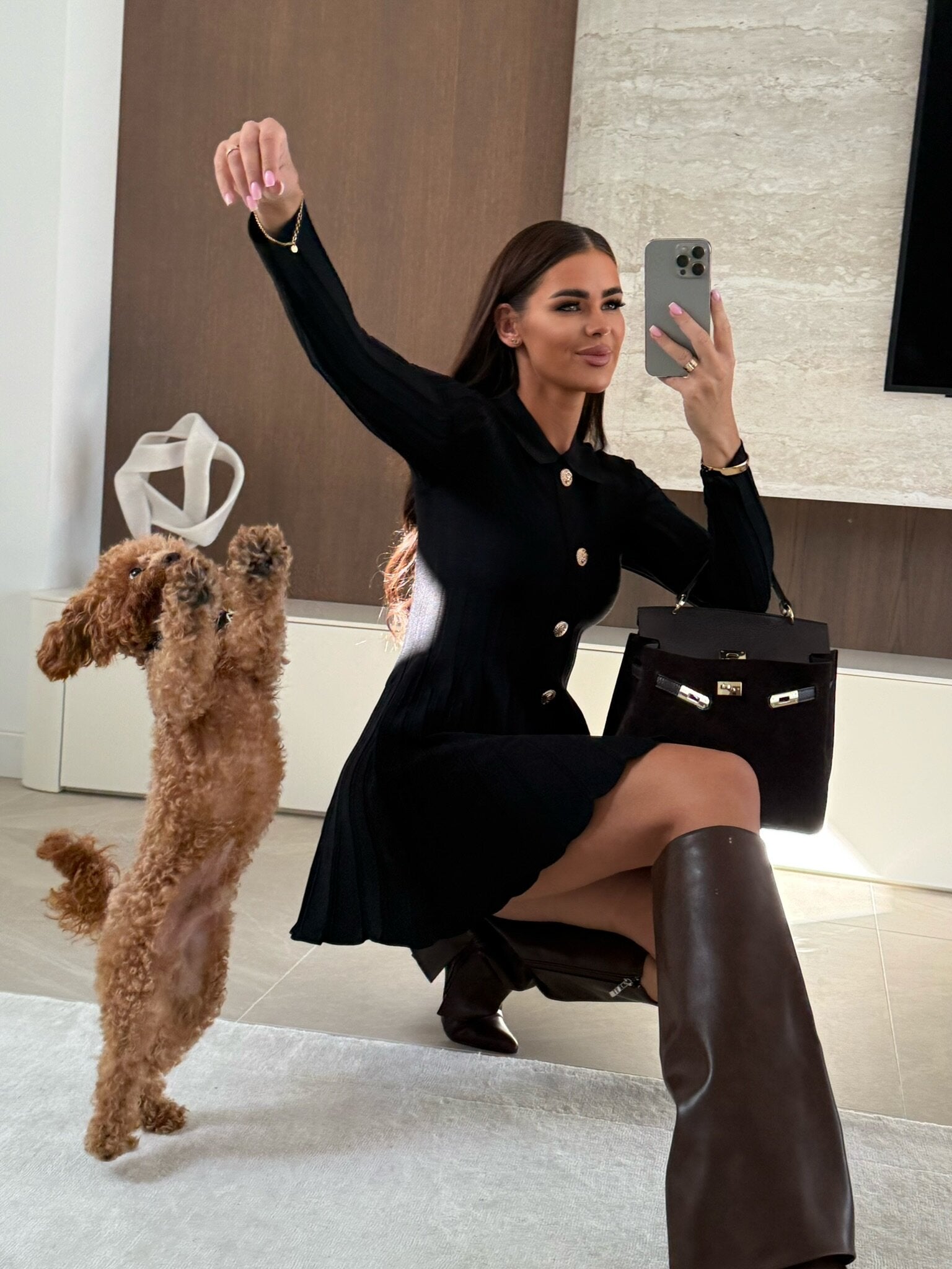 Vestido Gweene negro