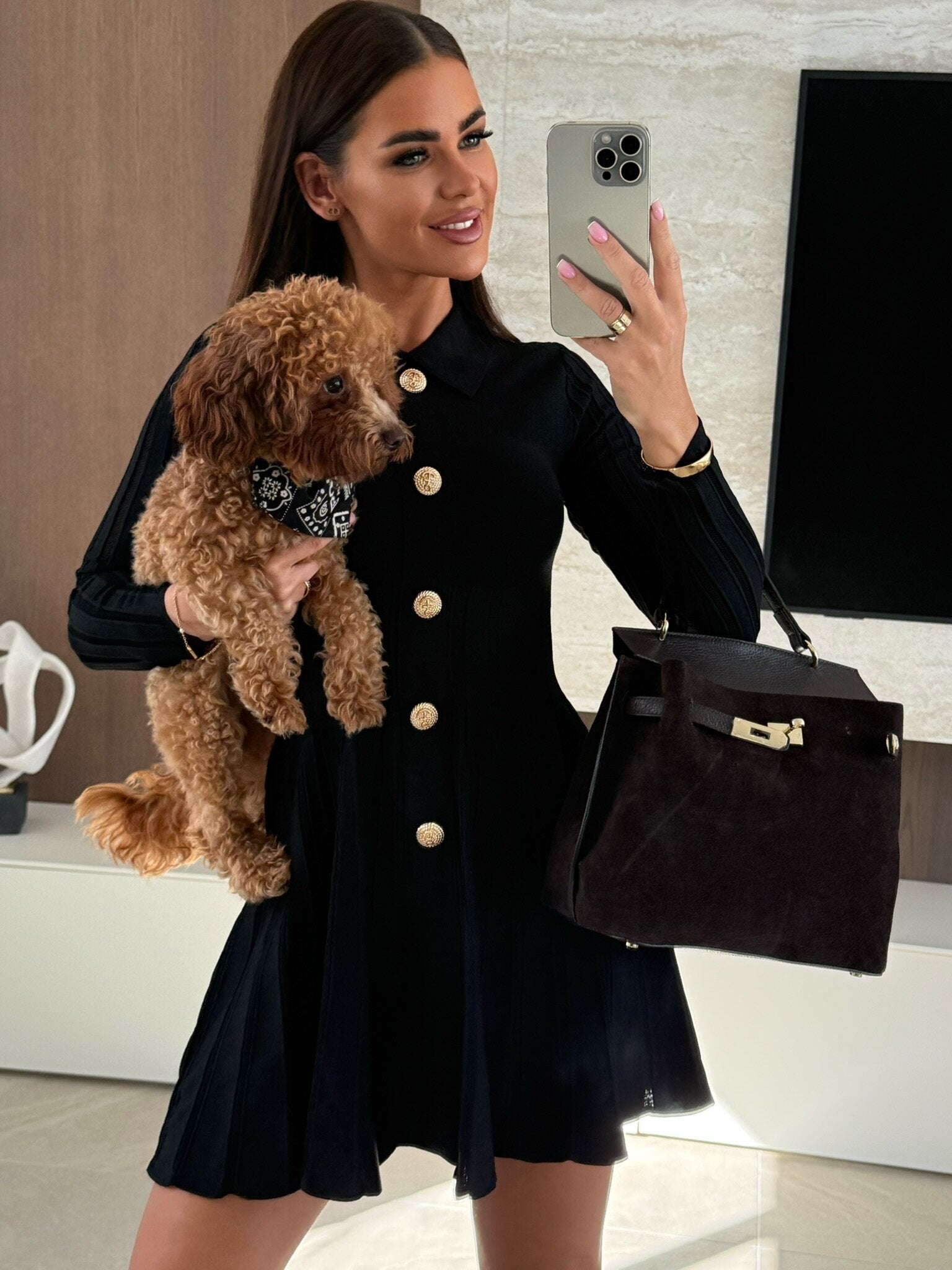 Vestido Gweene negro